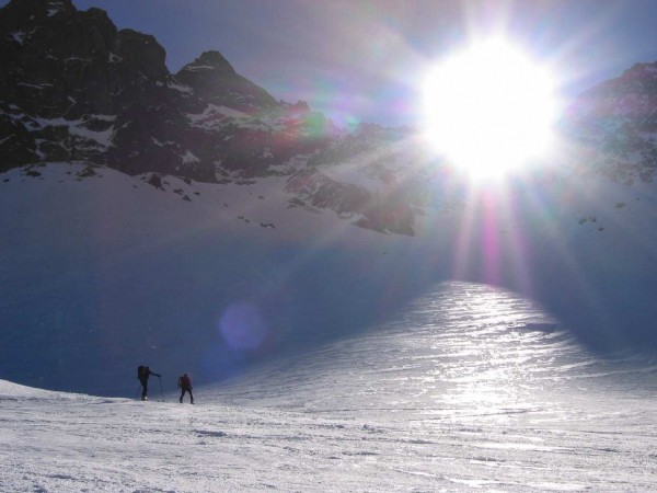 #2 Col d Col d'Aillot : Sous le col d'Aillot (il est dans le soleil).