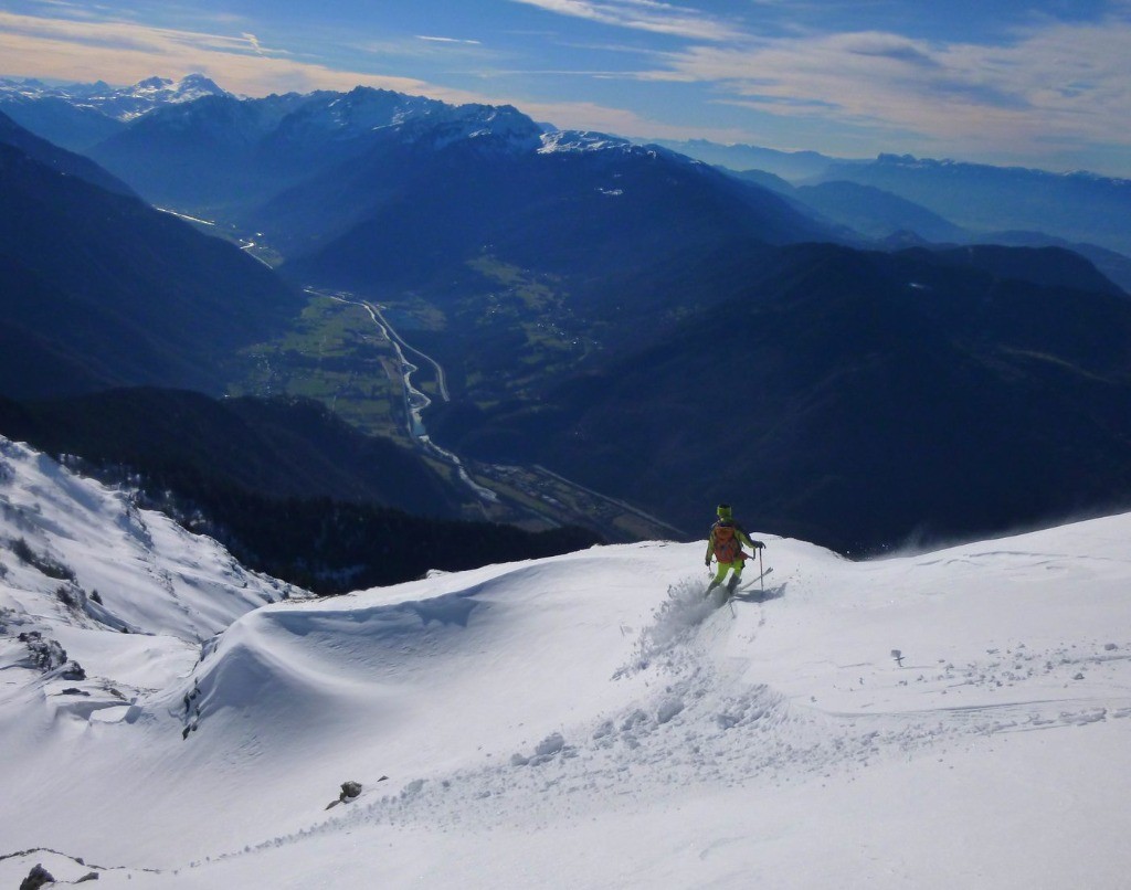 #4 Au dessus de la Maurienne en limite du versant Ouest. Au dessus de la Maurienne en limite du versant Ouest.