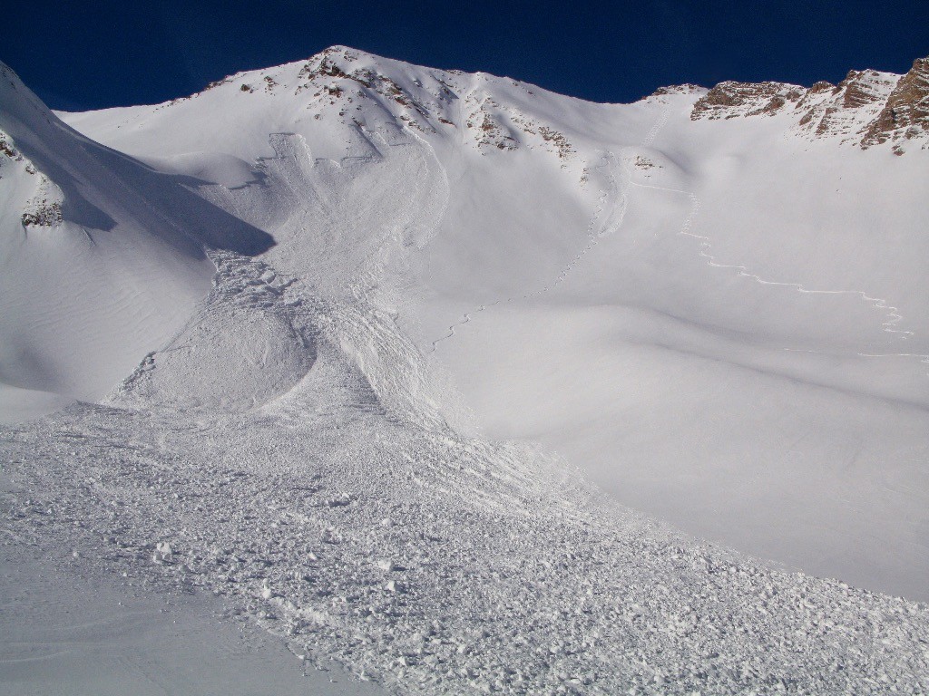 #10 L L'avalanche que j'ai déclenchée (trace de gauche).