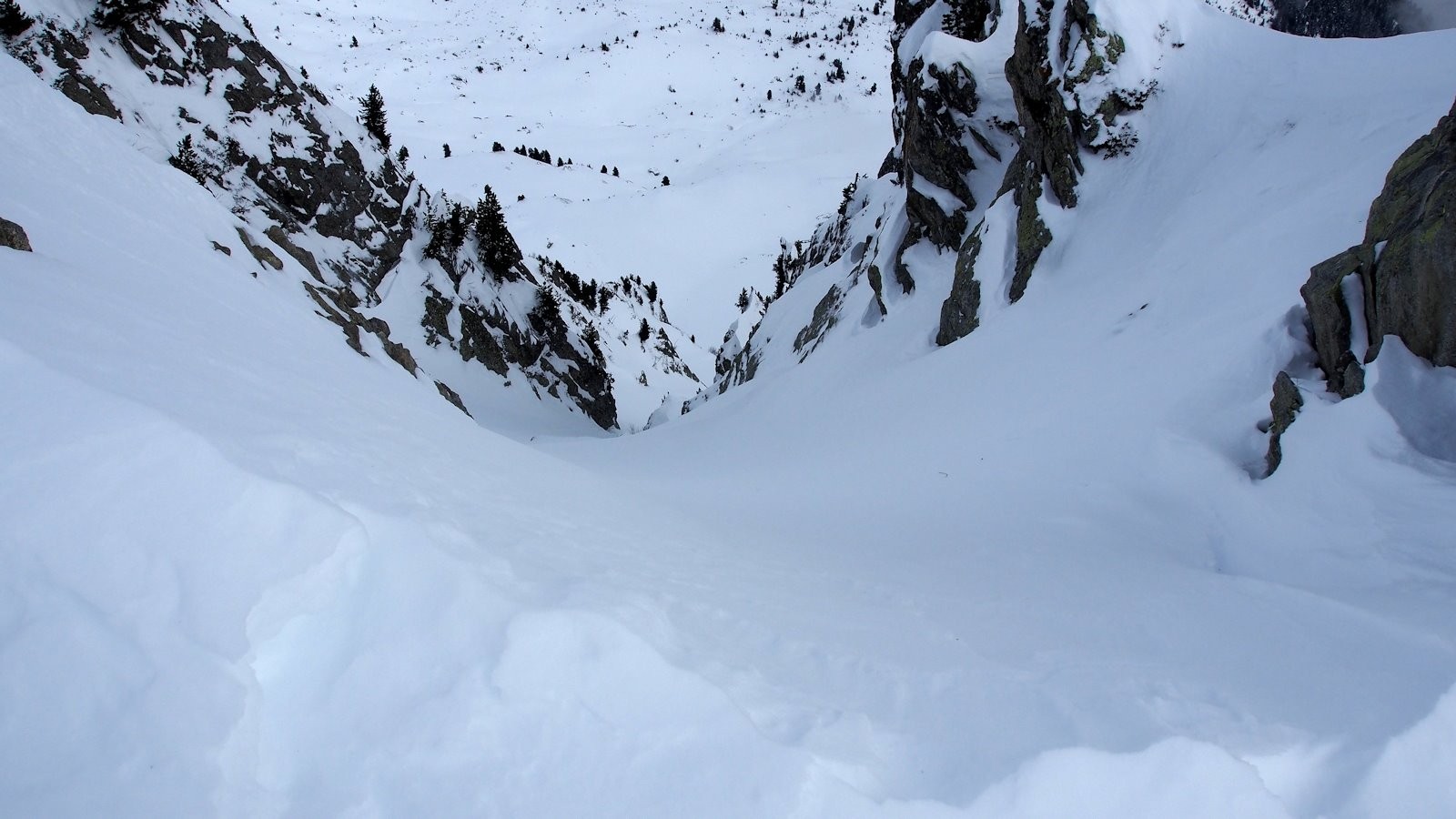 #15 Départ du couloir Nord. Départ du couloir Nord.