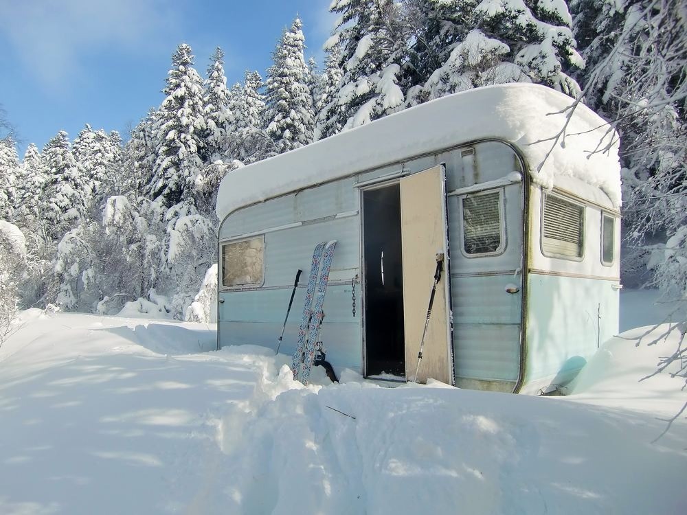 #3 La cabane du skieur: pause casse croute oblige... La cabane du skieur: pause casse croute oblige...
