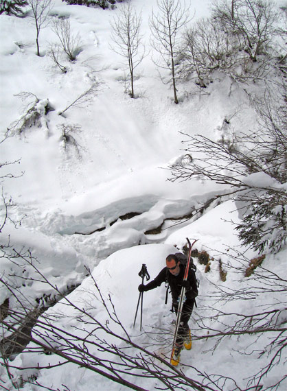 #5 Le Jaillet : Retour laborieux vers le col du Jaillet. Le Jaillet : Retour laborieux vers le col du Jaillet.