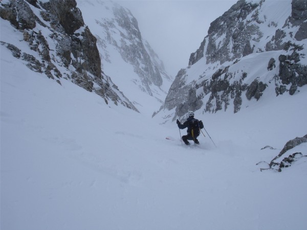 #1 Couloir : Dans la partie supérieure Couloir : Dans la partie supérieure