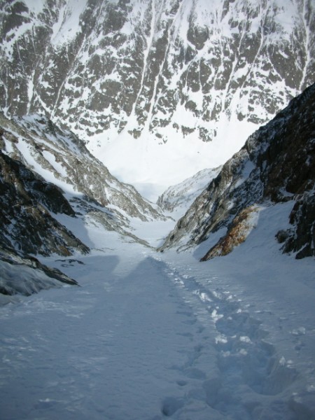 Col de Burlan : Belle pente..