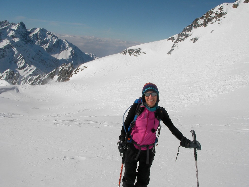Celinette après ses 4500 m du week-end
