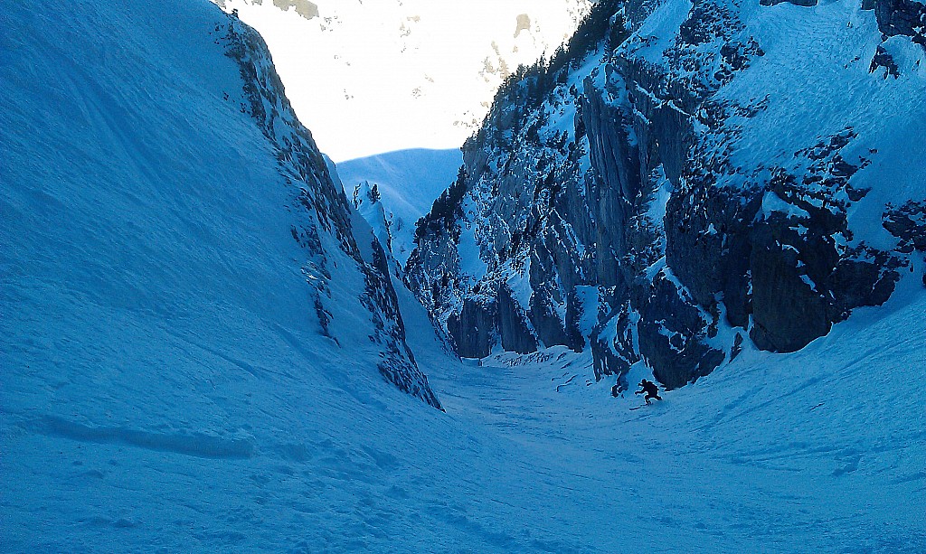 #6 Couloir à mie pente Couloir à mie pente