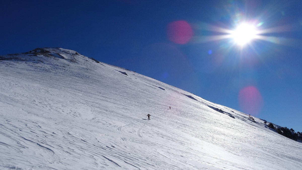 #1 remontée dans la face Ouest remontée dans la face Ouest