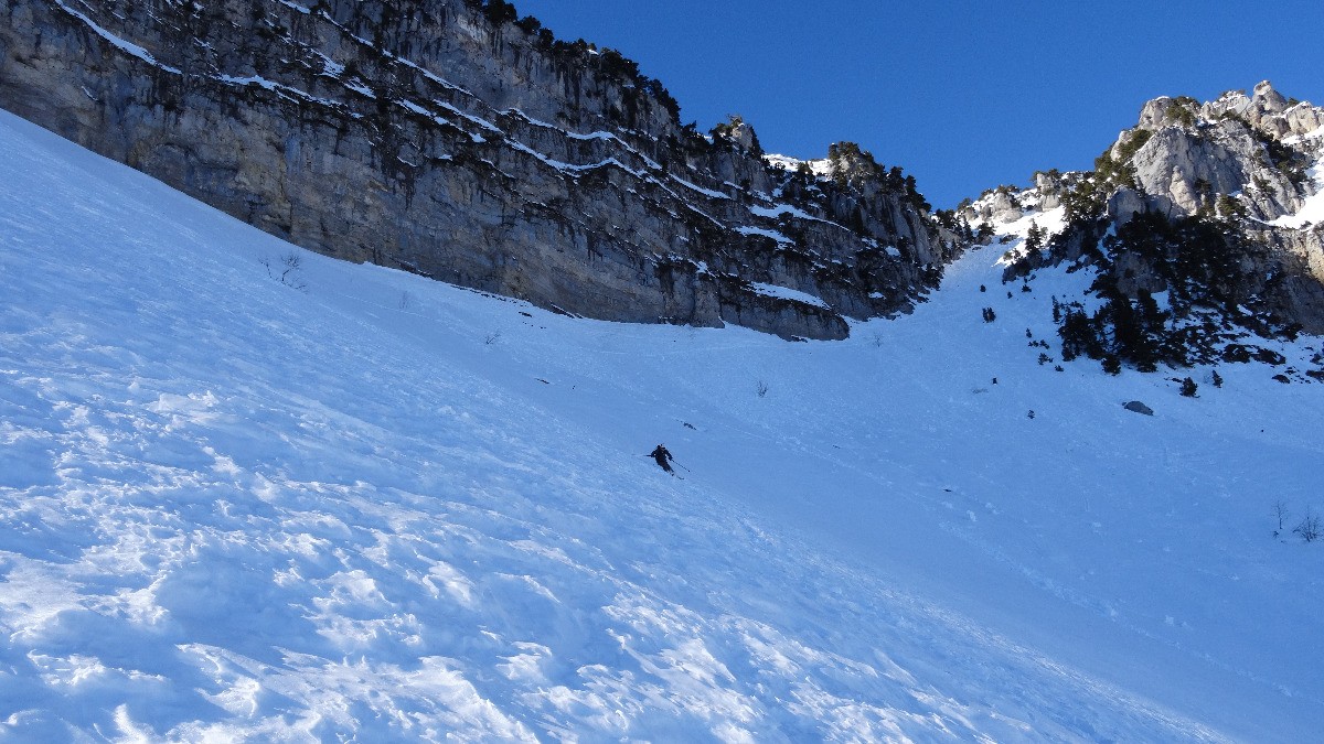 #13 Sous le versant Est du Colombier Sous le versant Est du Colombier