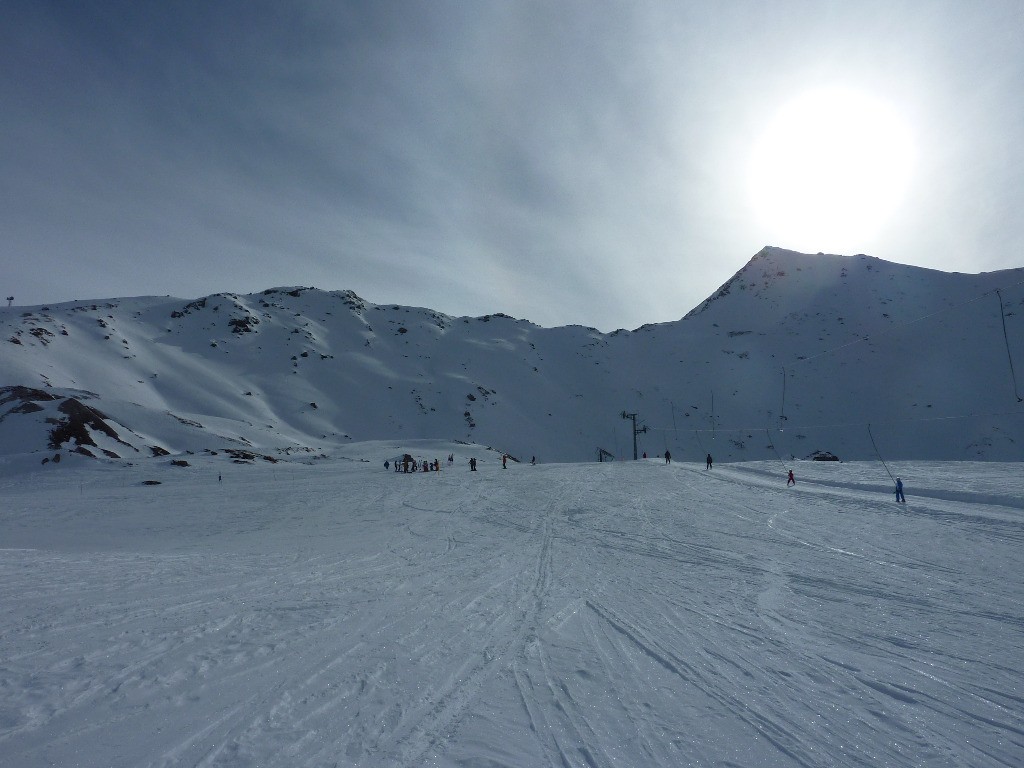 La pointe de Cugne à droite et le Grand Coin à gauche