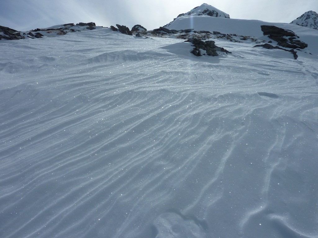 #6 Travail du vent sur la crête ! Travail du vent sur la crête !