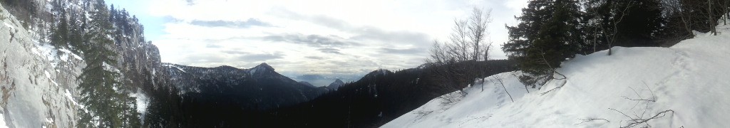 panorama du rocher du pan