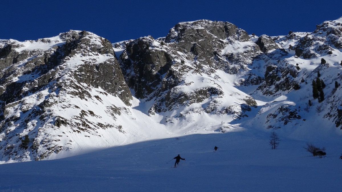 sous le couloir