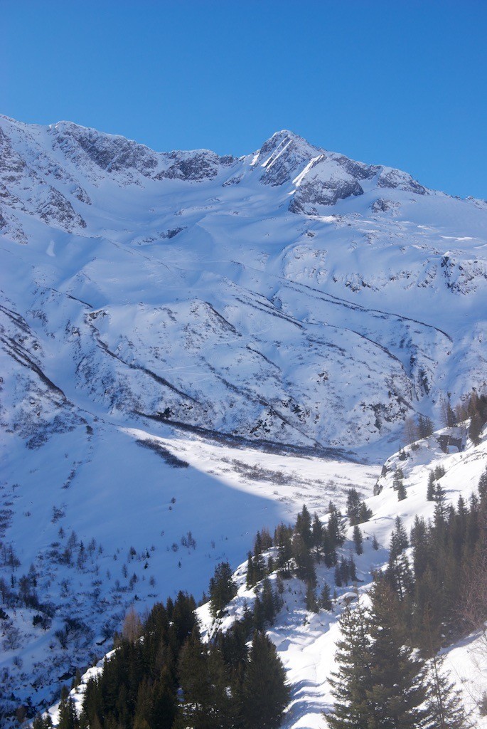 #9 L L'itinéraire vu de la route du Sustenpass.