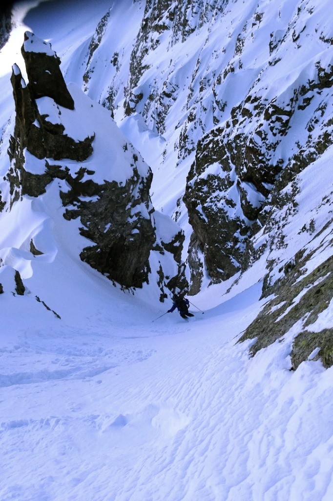 Xavier à la descente