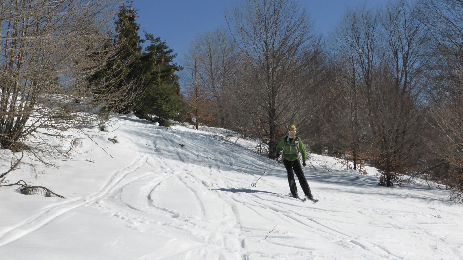 #36 Bonne neige en descente Bonne neige en descente