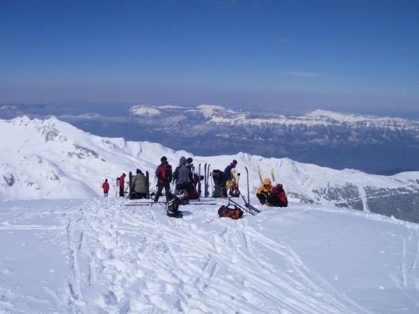 Rocher Blanc : Rassemblement ski tour au sommet?