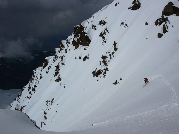 #12 Grande Valloire : Le ciel se couvre et la neige s Grande Valloire : Le ciel se couvre et la neige s'alourdit.