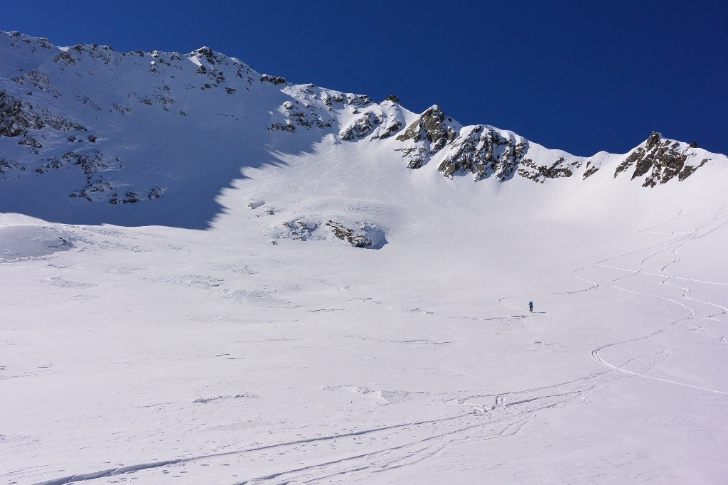 Sous la Pointe de Comberousse.