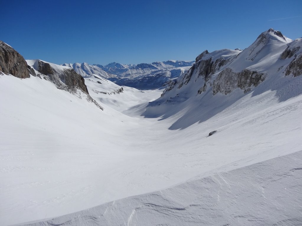 Vue du col vers l'est