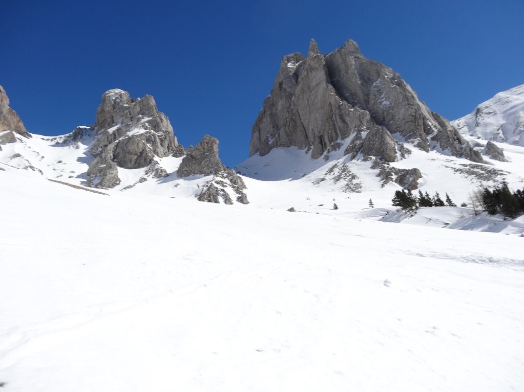 Descente en début d'après midi 