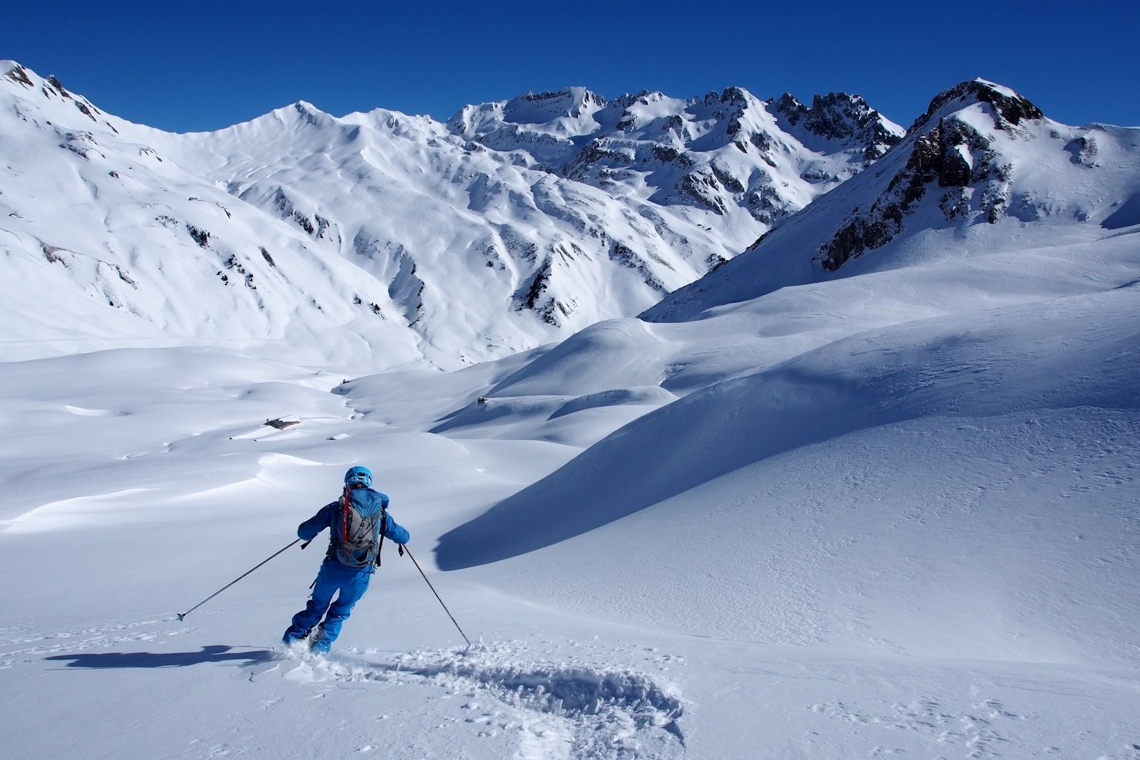 #16 Descente dans un cadre magnifique. Descente dans un cadre magnifique.
