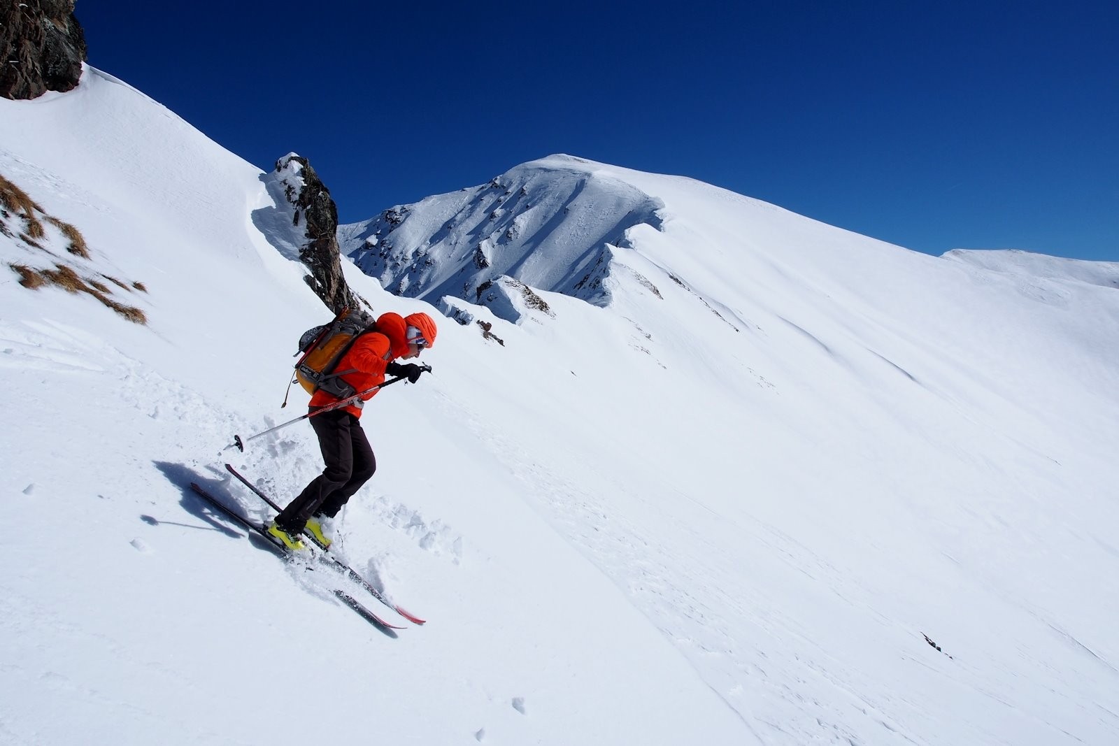 #26 Trop dangereux... nous renonçons à poursuivre sur l Trop dangereux... nous renonçons à poursuivre sur l'arête.