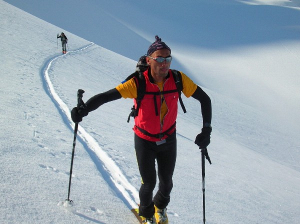 Romu toujours en forme : Romu et Jérôme dans une belle trace de montée