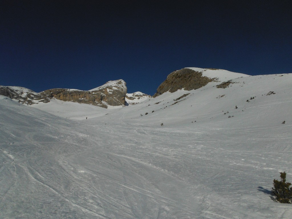 Entrée dans le vallon du GrandVillard