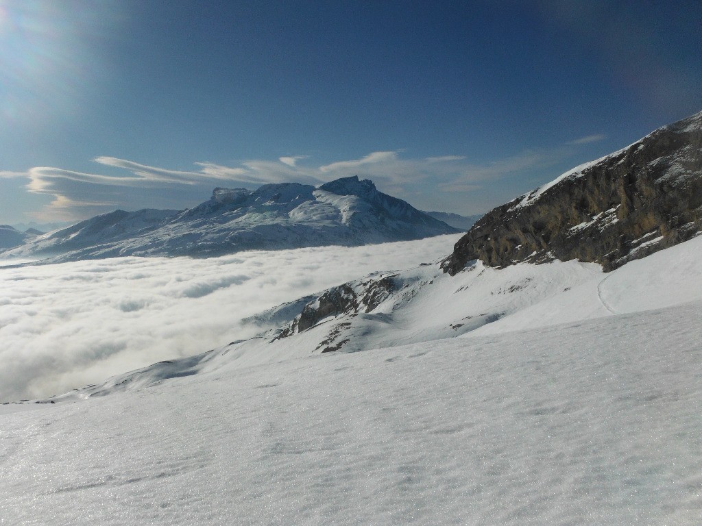 Mer de nuage sur le Dévoluy