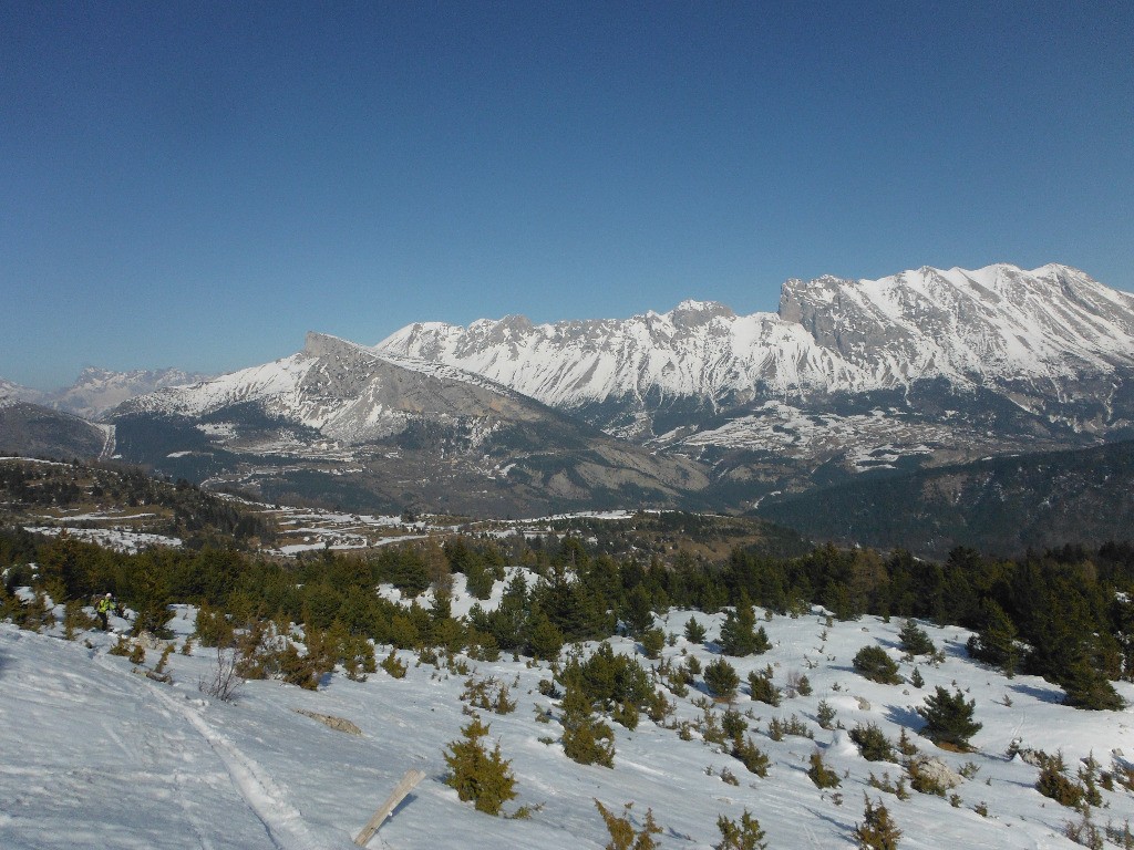 Pano sur la montagne de Faraud