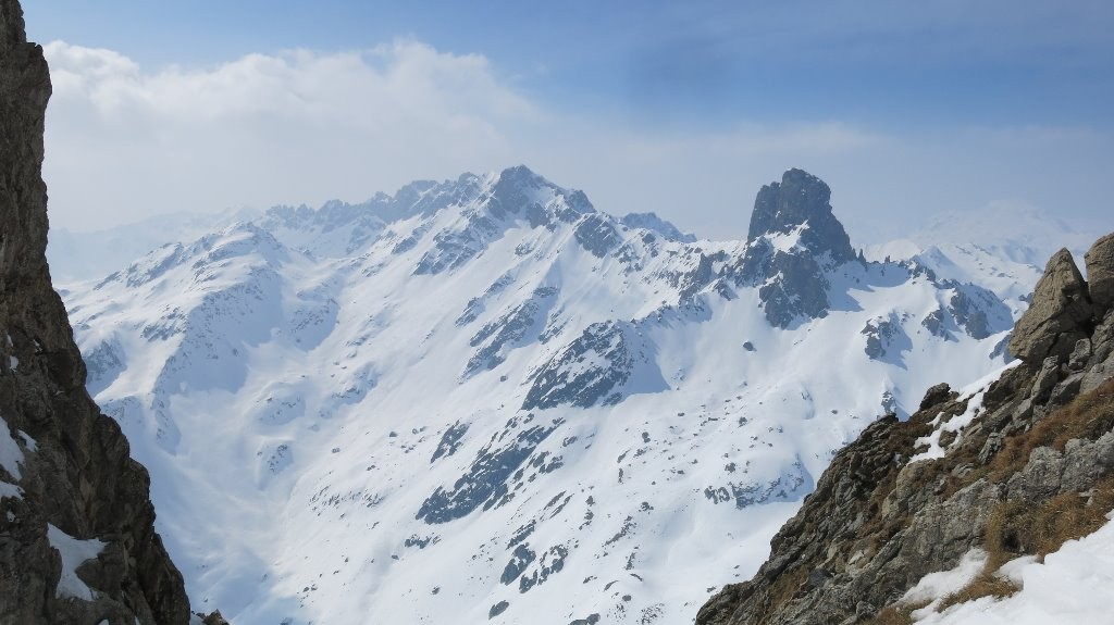 Vue de la brèche