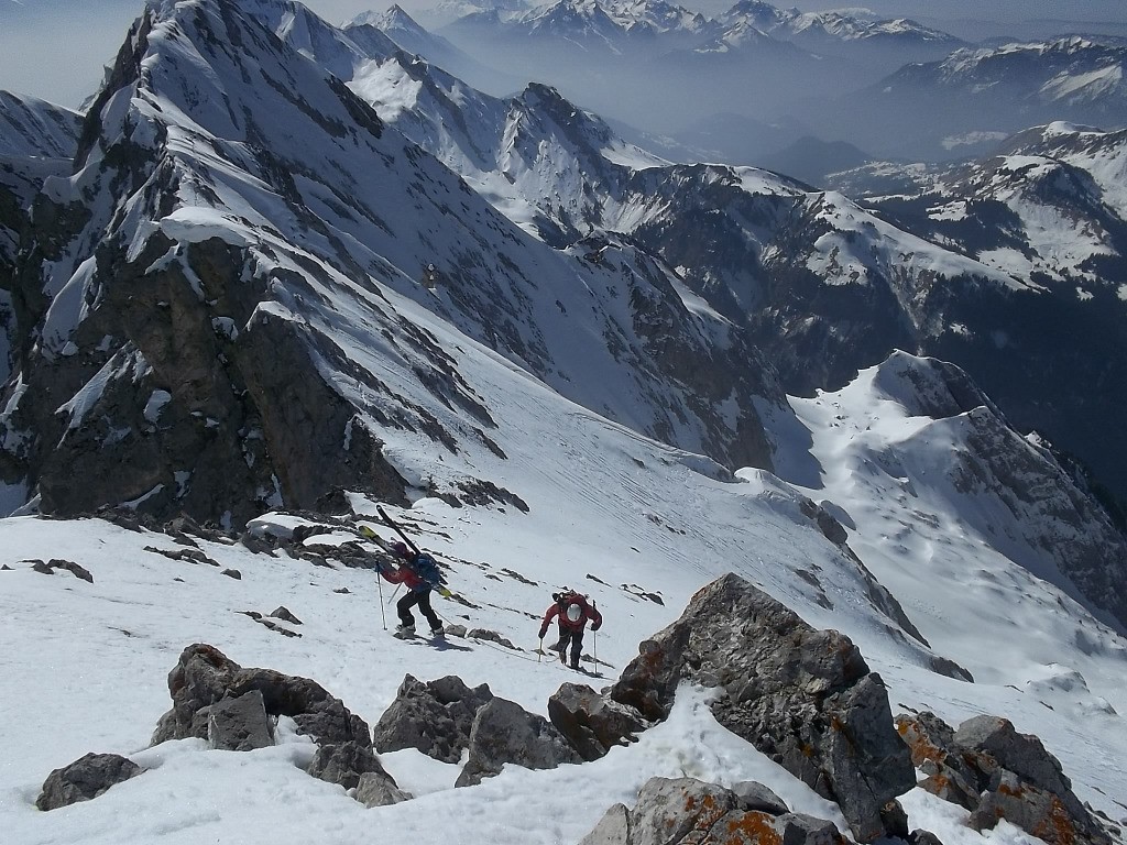 fin de l'arête