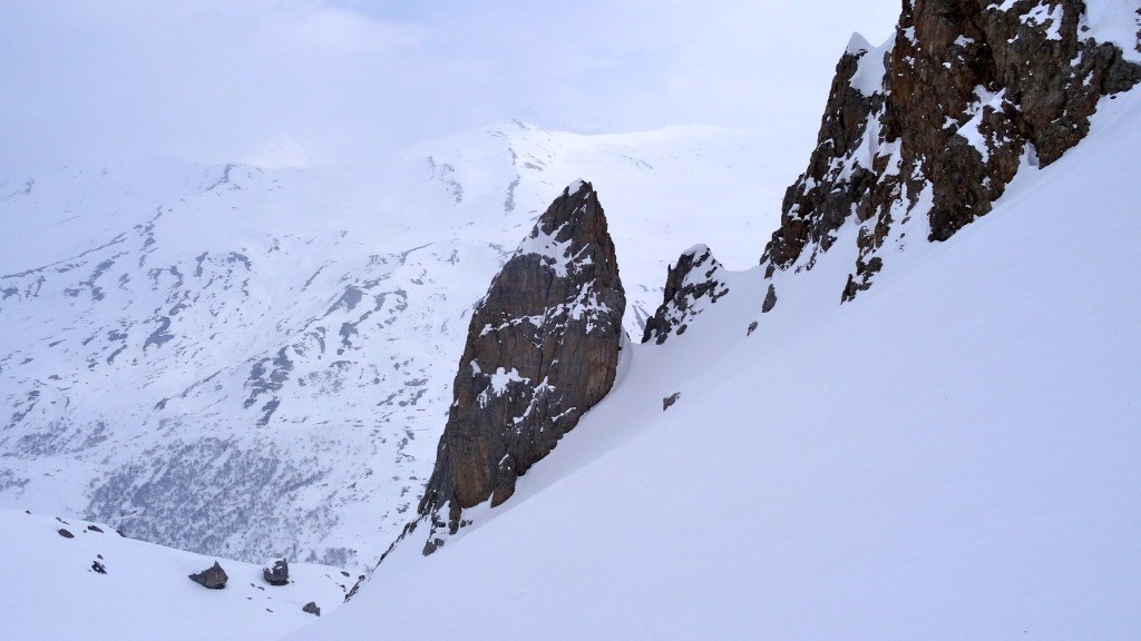 Descente sous Sétaz Vieille