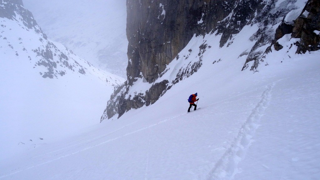 Montée au col de Râteau Vieux : initiation, donc...