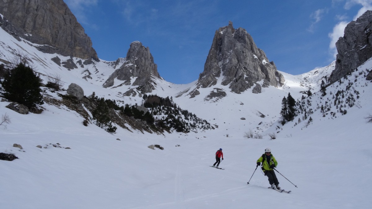 #24 dans le ravin des Aiguilles dans le ravin des Aiguilles