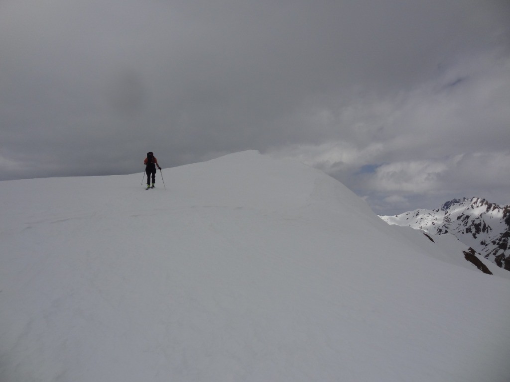 Arrivée à Combe Bénite, dernier sommet de notre parcours