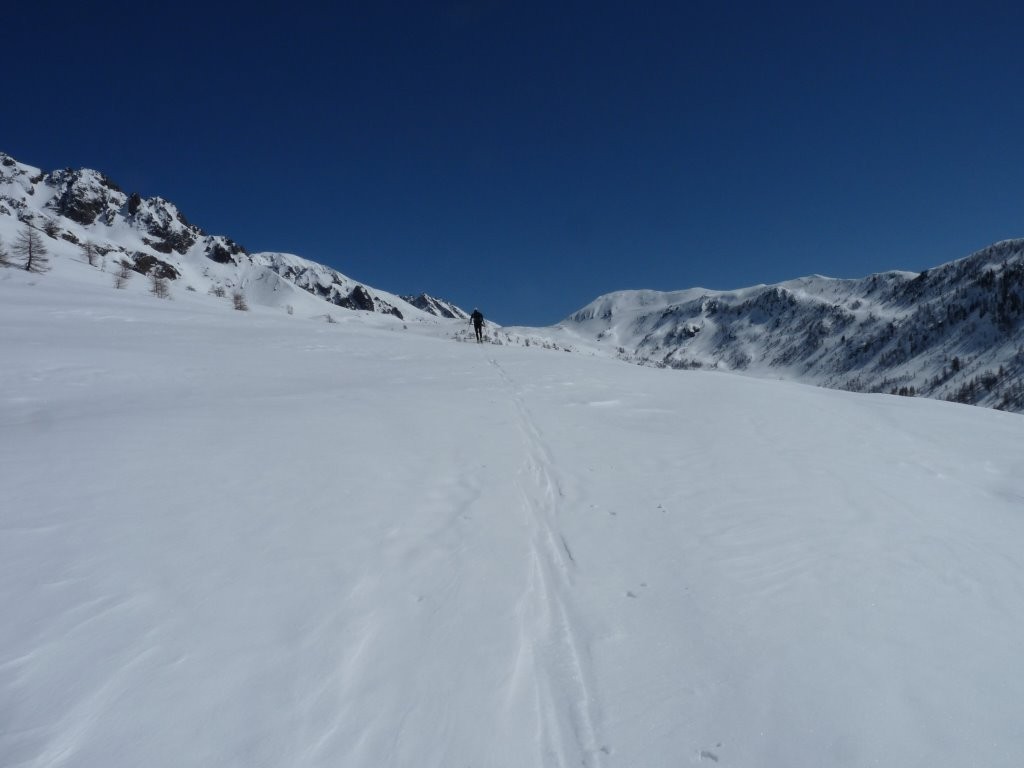 Col de la Lombarde en vue.