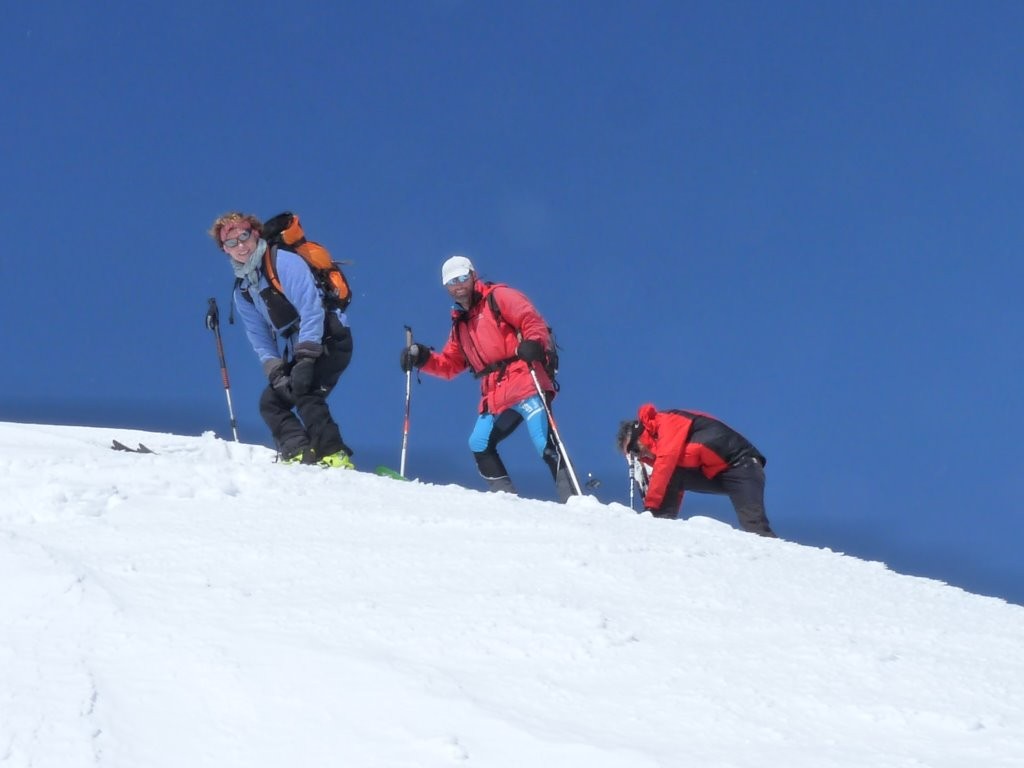 Dans les starting-blocks pour LA descente.