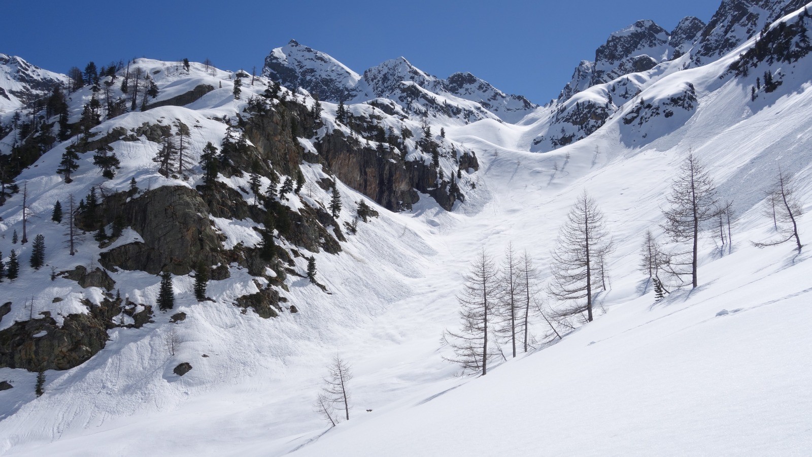 #10 Seconde descente en neige dure Seconde descente en neige dure