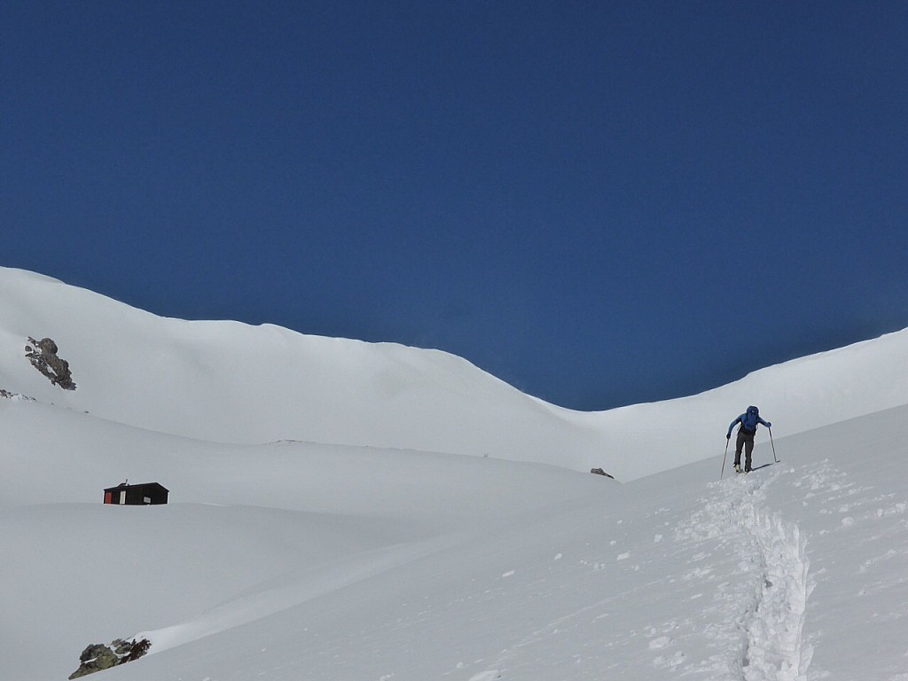 Bivouac Cavarero derrière Coletto Revelli