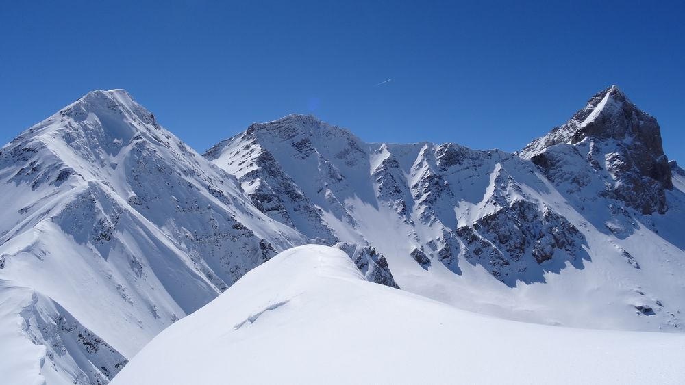 du sommet du Mont Pellard, Pierre Fendue, Epaisseur, Arves Septentrionale