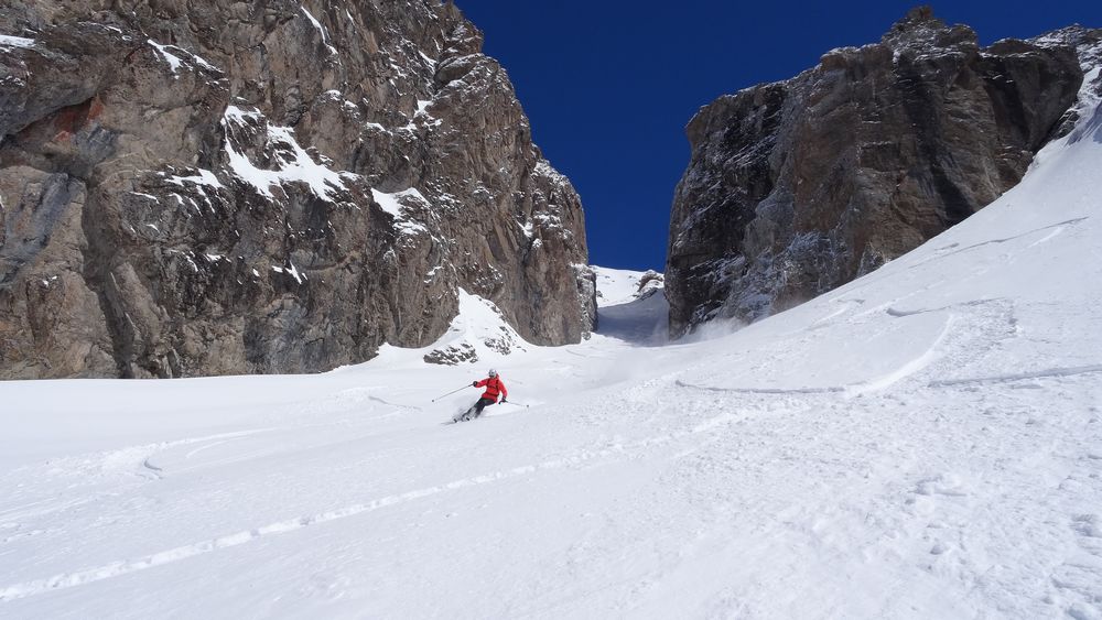 Manu à la sortie du couloir