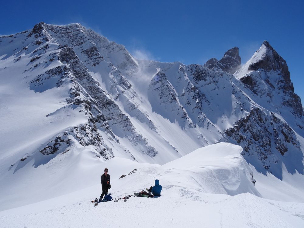 col de l'Epaisseur, ça fume sur les sommets