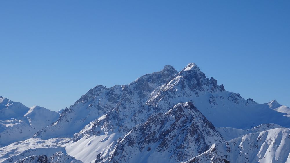 Vue sur le Grand Galibier