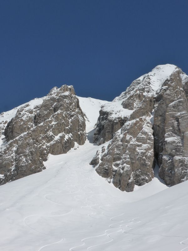 Vue d'ensemble du couloir, toujours pas gaché !