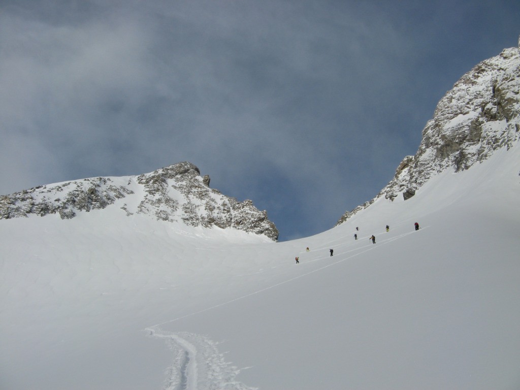 montée à la grande ruine : promesse de chouette descente