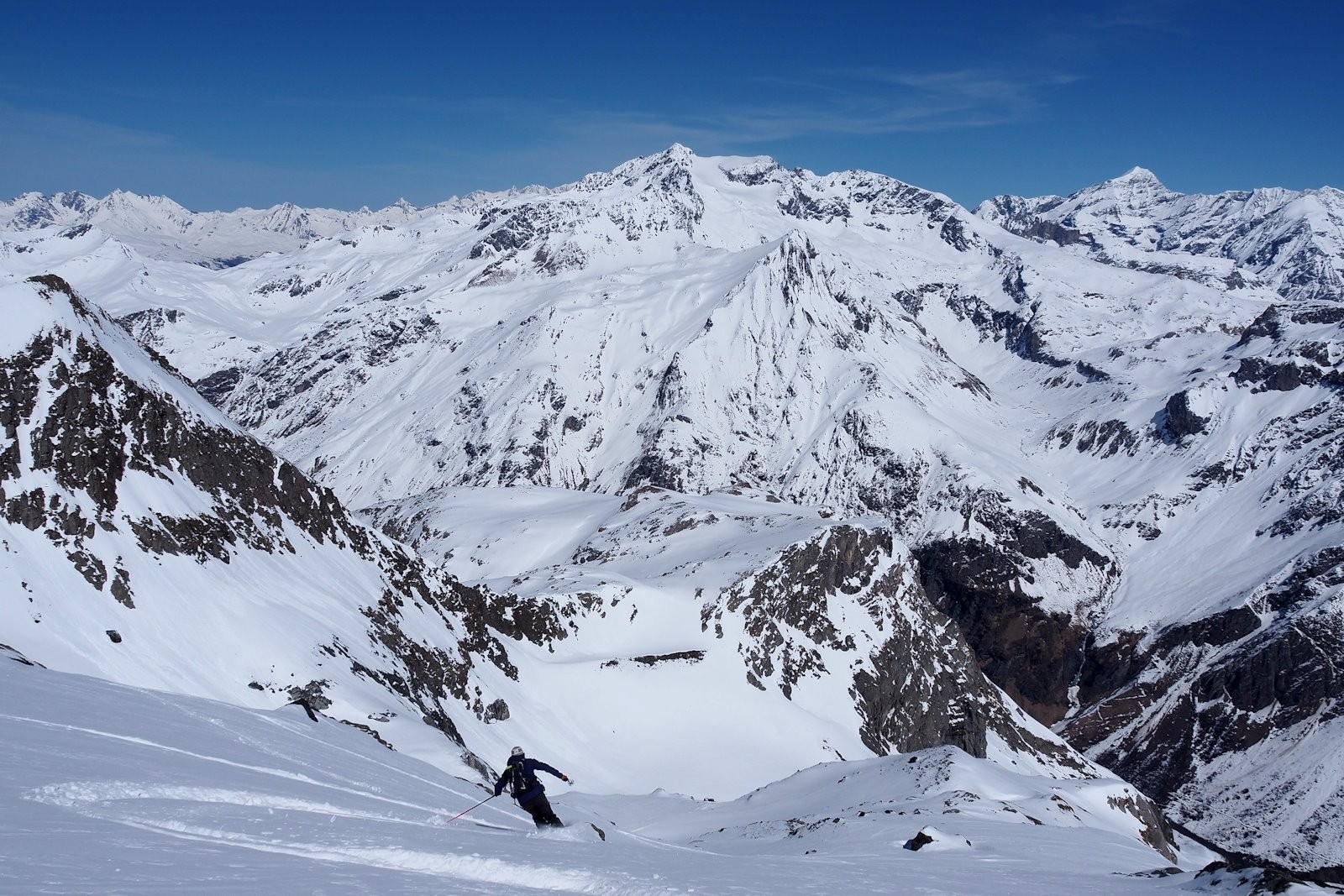 Sur l'arête entre Volnet et Troquairou.