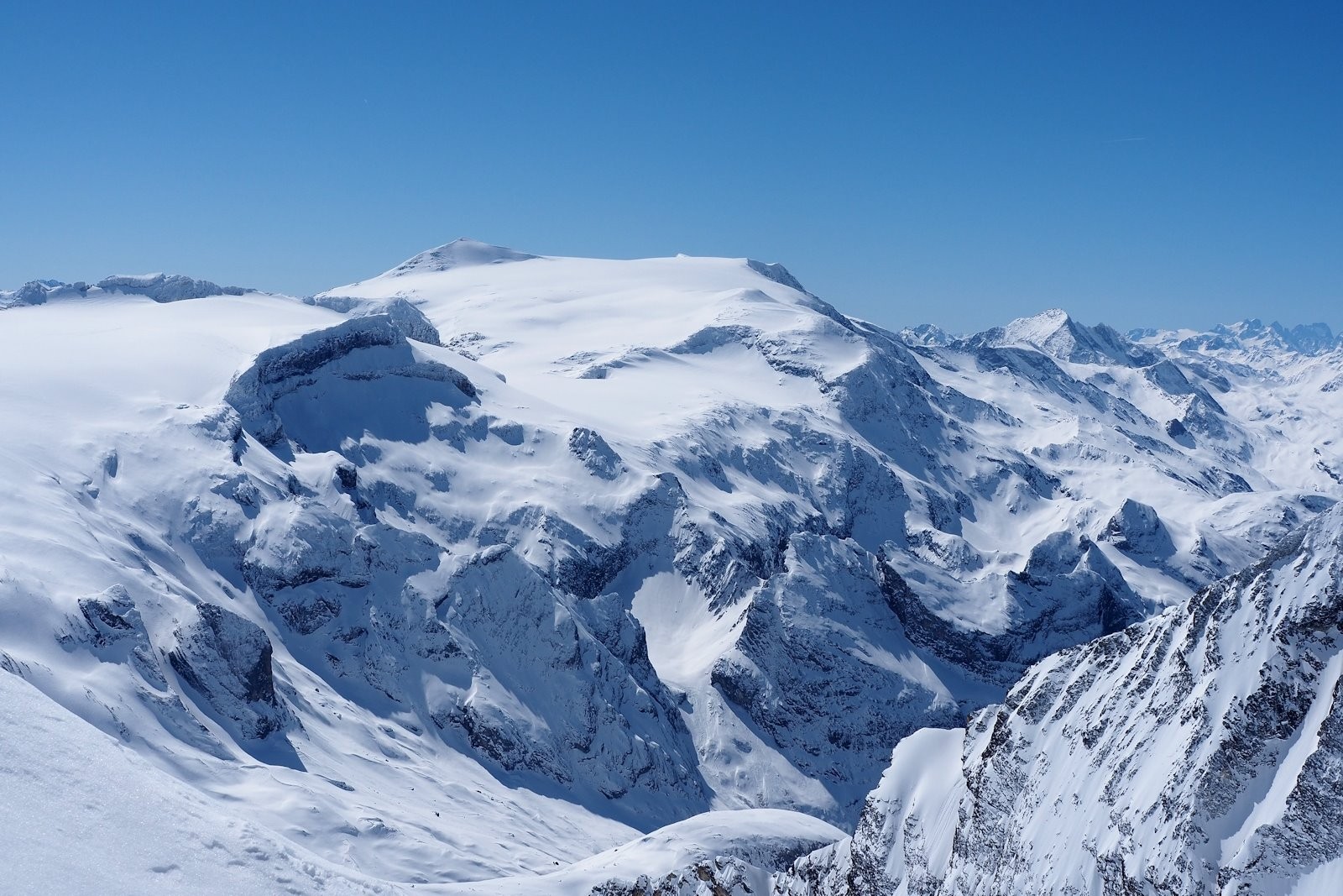 Les glaciers de la Vanoise.