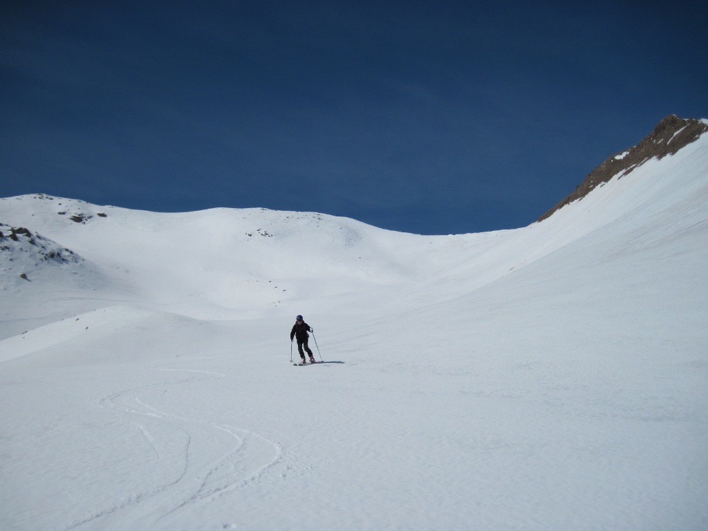 la descente
