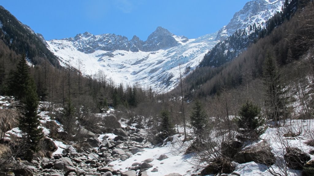 Glacier du Trient au retour